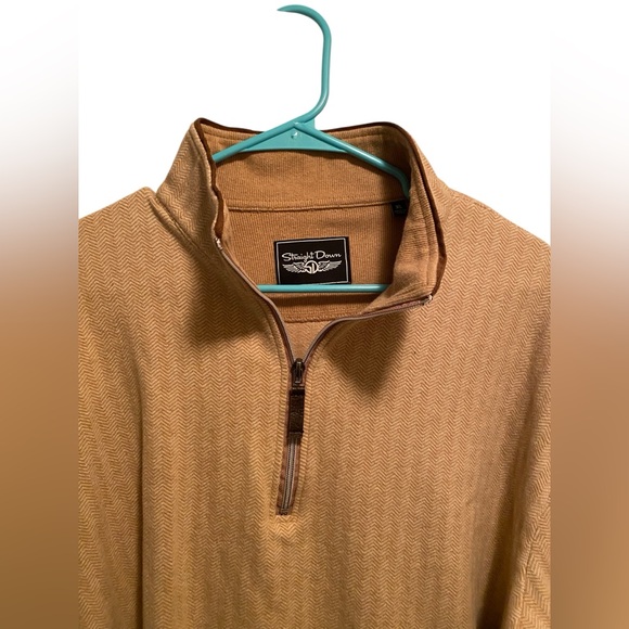 Straight Down Overbrook Golf Course quarterzip sweater. Size XL.‎ Good condition - Picture 2 of 7